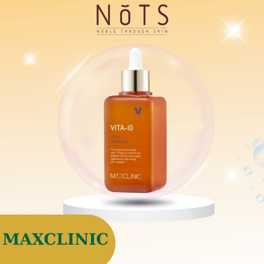 Tinh Chất Dưỡng Sáng Da Mờ Thâm Maxclinic Vita-10 Vital Ampoule 100ml