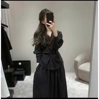 set bộ & lẻ áo đũi nữ xoắn eo- cổ tàu siêu sang chảnh