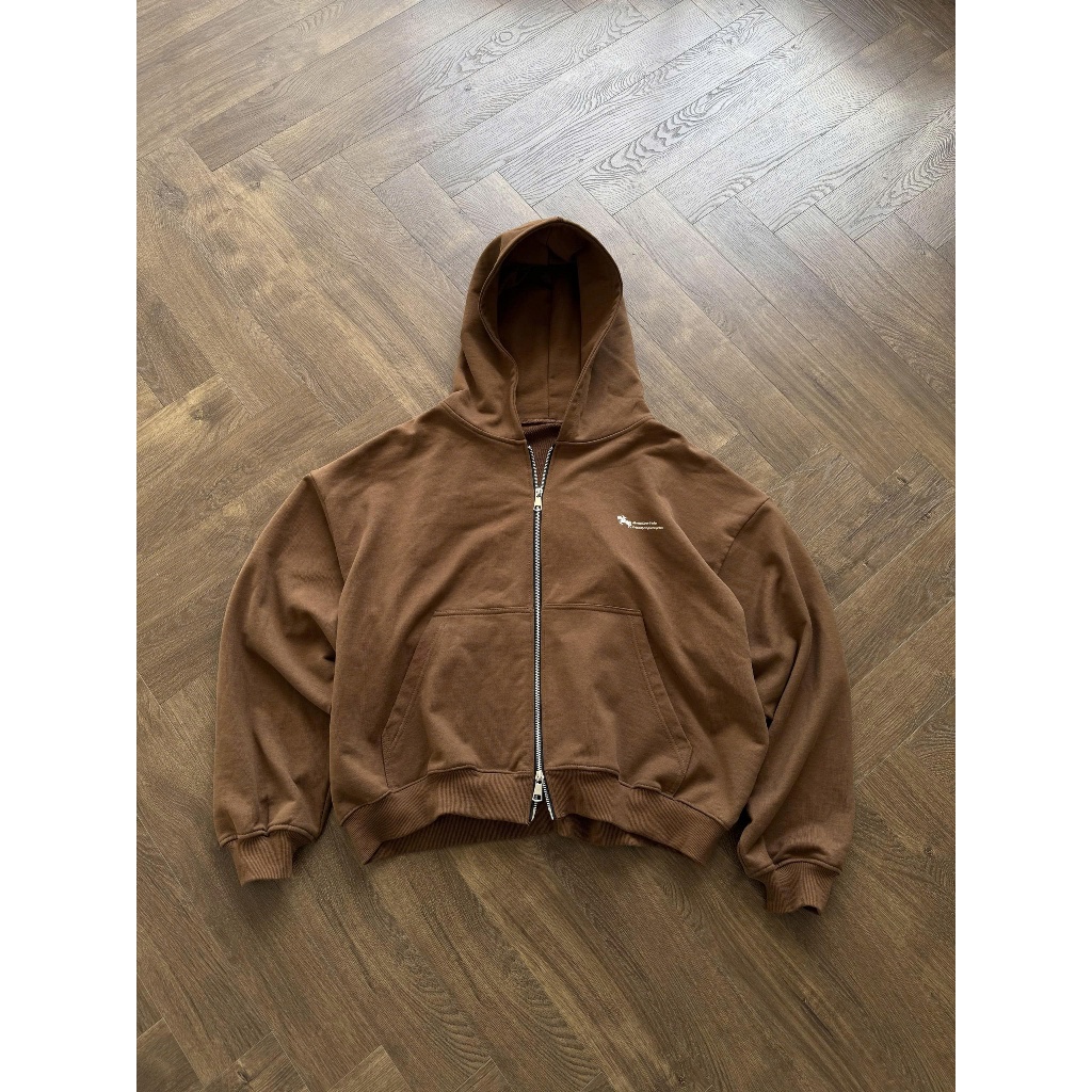 [HEATWAVE] Áo khoác hoodie-zip MMESTLINE "STALLION" form Boxy chất vải nỉ chân cua mịn cao cấp | BigBuy360 - bigbuy360.vn