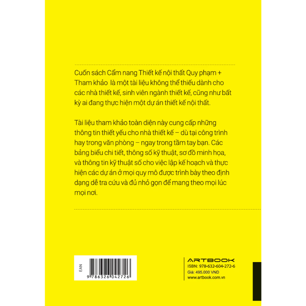 Sách Cẩm nang thiết kế nội thất | ARTBOOK