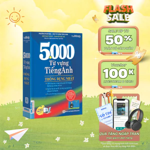 Sách - 5000 Từ Vựng Tiếng Anh Thông Dụng Dành Cho Người Học Cơ Bản - MCBooks Chính Hãng