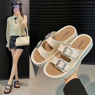 Dép Lê Nữ Sang Chảnh Quai Ngang DP204 – Hot Trend Hàn Quốc ✨