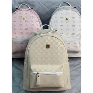 Balo QC cao cấp Hello Kitty phối Hồng chính hãng MITIPA