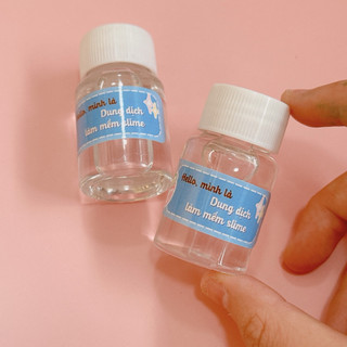 Dung dịch làm mềm slime, sửa slime cứng, dai / An toàn