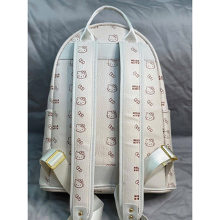 Balo QC cao cấp Hello Kitty phối Be chính hãng MITIPA
