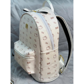 Balo QC cao cấp Hello Kitty phối Be chính hãng MITIPA