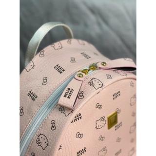 Balo QC cao cấp Hello Kitty phối Hồng chính hãng MITIPA