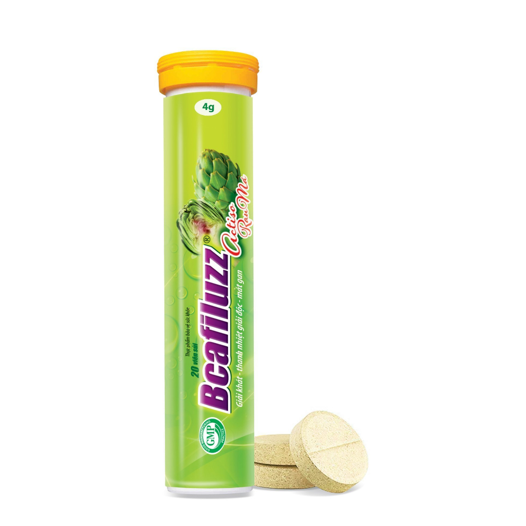 BCAFILUZZ - Tuyp Sủi Bổ Sung Vitamin Cần Thiết Cho Cơ Thể Hộp 20 Viên