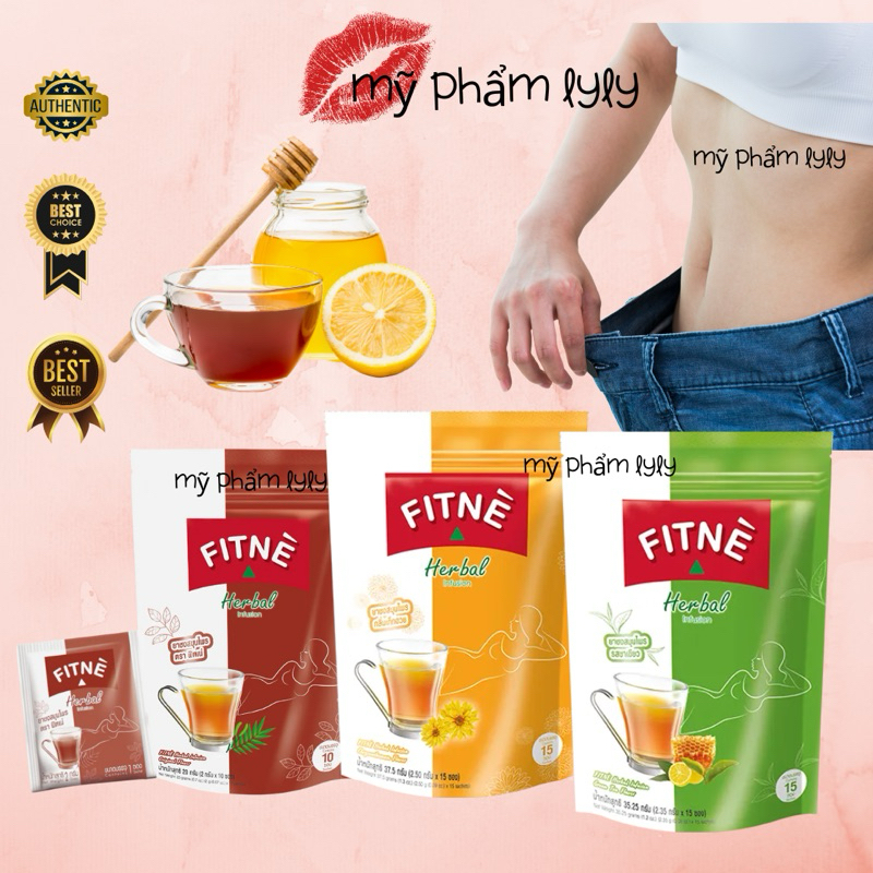 Trà Thanh Nhiệt Fitne Herbal Thái Lan 30-40 túi lọc