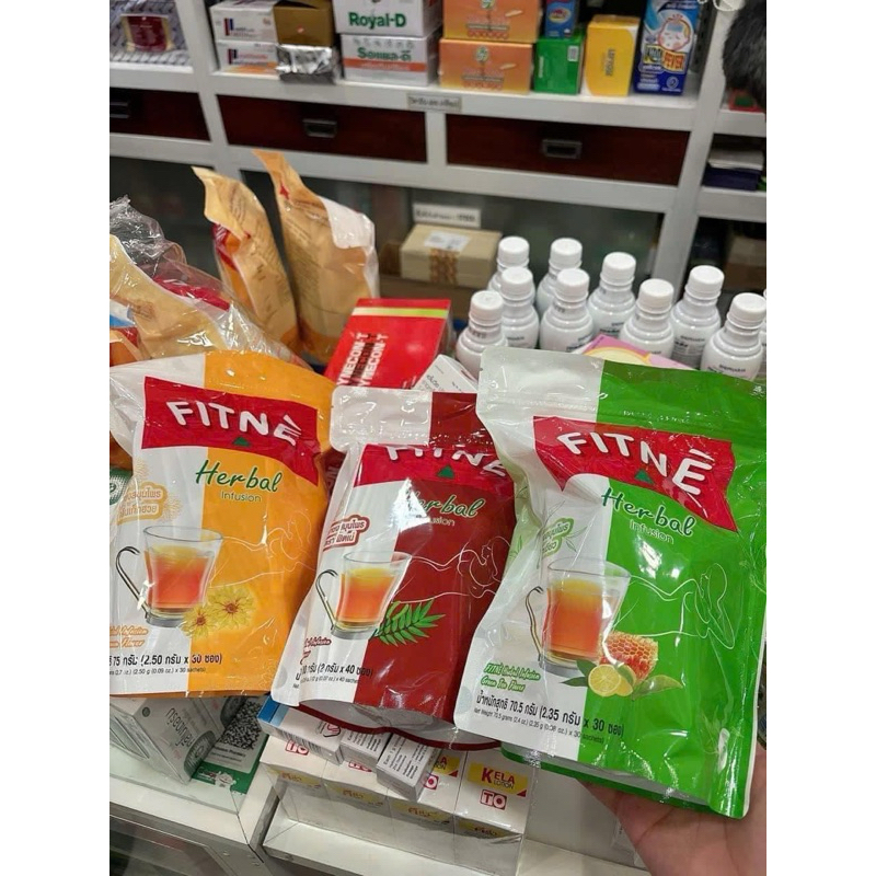 Trà Thanh Nhiệt Fitne Herbal Thái Lan 30-40 túi lọc