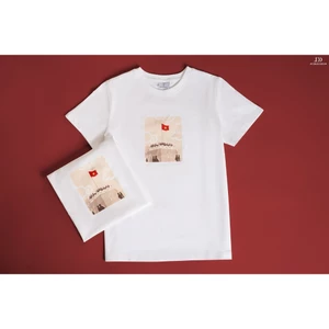 Áo phông Việt Nam Quảng Trường Ba Đình 2T42.2507CT Áo thun unisex cờ đỏ sao vàng Việt Nam thiết kế bởi JM Dress Design