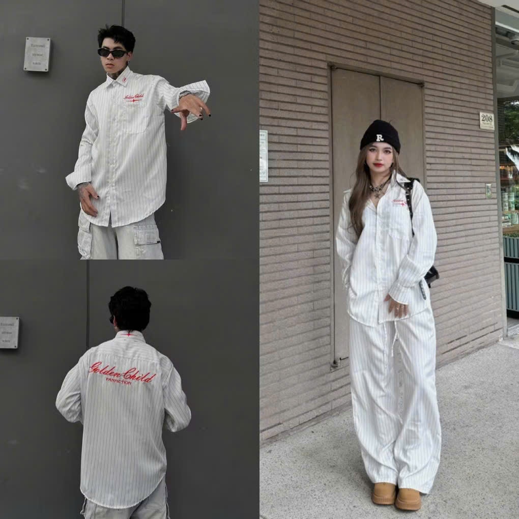 Quần Ống Rộng Nam Unisex Dài Kẻ Sọc Lưng Chun Dây Rút Vải Kate Cao Cấp Mềm Mại Form Suông Màu Đen HALLEY D27