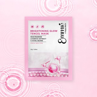 Combo mặt nạ Emmié By Happyskin Complete Hydration (3 miếng) + Emmié By Happyskin Brightening Glow (3 miếng)