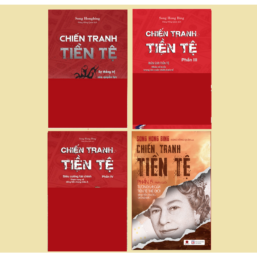 Sách - Bộ 5 cuốn Chiến tranh tiền tệ (tập 1 + 2 + 3 + 4 +5