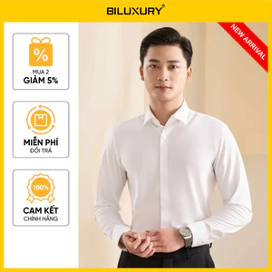 Áo Sơ Mi Dài Tay Knit Nhật 7SMDB302TRK/7SMDB303TRK Biluxury Chống Nhăn Chống Tia Cực Tím Kháng Khuẩn