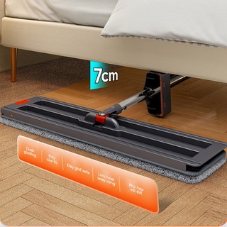 Chổi lau nhà tự vắt GREENSINDOOR thông minh tiện lợi tặng thêm 2 bông lau nhà [ HÀNG TỐT ]