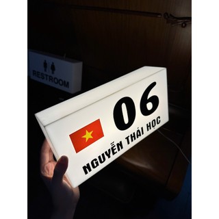Hộp Mica Sáng Đèn In Theo Yêu Cầu