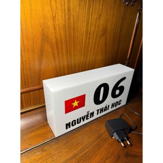Hộp Mica Sáng Đèn In Theo Yêu Cầu