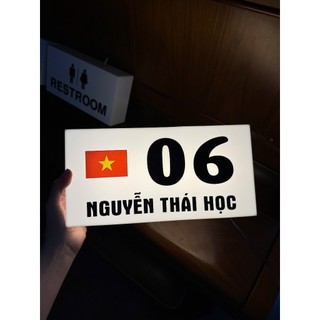 Hộp Mica Sáng Đèn In Theo Yêu Cầu