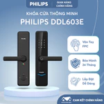 Khóa Cửa Thông Minh Philips DDL603E  - Hàng Chính Hãng - Bảo hành tại nhà 24 tháng - Miễn phí lắp đặt HN HCM ĐN — ảnh 1