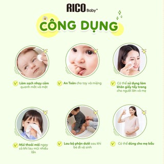 [GIFT] Khăn Ướt Rico Baby 20 Tờ - An Toàn Cho Bé