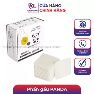 Phấn gấu PANDA CHÍNH HÃNG Phấn nến bay màu hộp 50 viên, tem vàng, phụ kiện ngành may