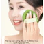 Bông Mút Rửa Mặt Bọt Biển Hình Giọt Nước Vàng Xanh Lá Tím 15mm Làm Sạch Sâu Da Mặt, Loại Sạch Bụi Bẩn Trên Da