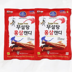 COMBO 2 Kẹo Hồng Sâm Không Đường 365 Hàn Quốc- Hỗ Trợ Tăng Đề Kháng, Giảm Say Tàu Xe, Không Gây Tăng Đường Huyết