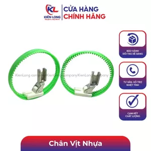 Chân Vịt Nhựa - Chân Vịt Vòng Trần Bông 1 Kim Công Nghiệp, ép sát vải hơn, chạy nhanh hơn, ko bị rít