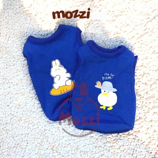 Áo Minisize cổ tay thun in hình Thỏ Vịt