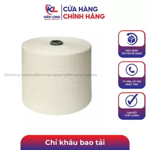 Chỉ khâu bao tải cuộn to 2kg 2.5kg siêu dai, chắc sợi, dùng máy may bao công nghiệp