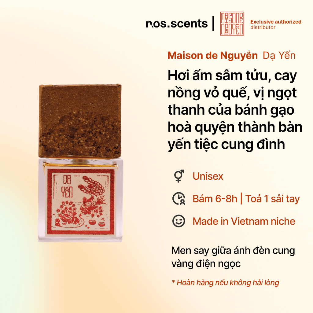 Nước hoa nosscents Maison de Nguyễn - Imperial City of Huế Collection - Full 50ml & mẫu thử 10/20ml | BigBuy360 - bigbuy360.vn