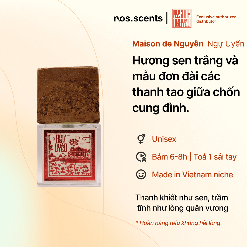 Nước hoa nosscents Maison de Nguyễn - Imperial City of Huế Collection - Full 50ml & mẫu thử 10/20ml | BigBuy360 - bigbuy360.vn