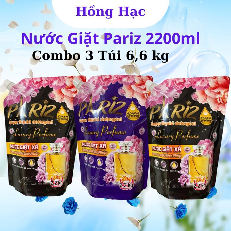 Nước Giặt PariZ 2200ml - Nước Giặt Xả Thơm Lâu Hương Nước Hoa Pháp Làm Sạch sâu
