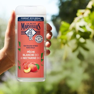 Gel tắm 92% hữu cơ Le Petit Marseillais (650ml)