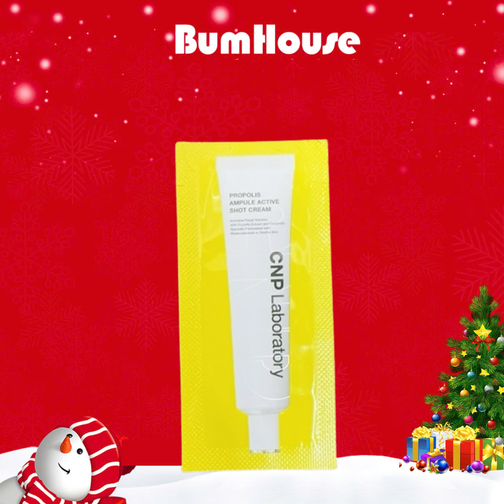 Gói Kem dưỡng keo ong tái tạo phục hồi da CNP Laboratory Propolis Active Cream 1ml