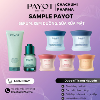 [HÀNG TẶNG KHÔNG BÁN] Sample PAYOT Chính Hãng – Kem Dưỡng, Serum, Sữa Rửa Mặt Mini – Nhiều Size