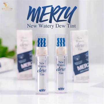 Son Tint Bóng Lâu Trôi Cho Đôi Môi Ẩm Mịn Hàn Quốc Merzy The Watery Dew Tint 4g
