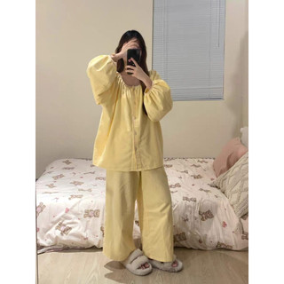 BỘ NGỦ DÀI TAY NỮ QC