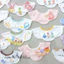 Yếm cổ hoa chất liệu cotton mềm mại hoạ tiết xinh xắn đáng yêu cho bé