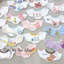 Yếm cổ hoa chất liệu cotton mềm mại hoạ tiết xinh xắn đáng yêu cho bé