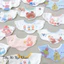 Yếm cổ hoa chất liệu cotton mềm mại hoạ tiết xinh xắn đáng yêu cho bé