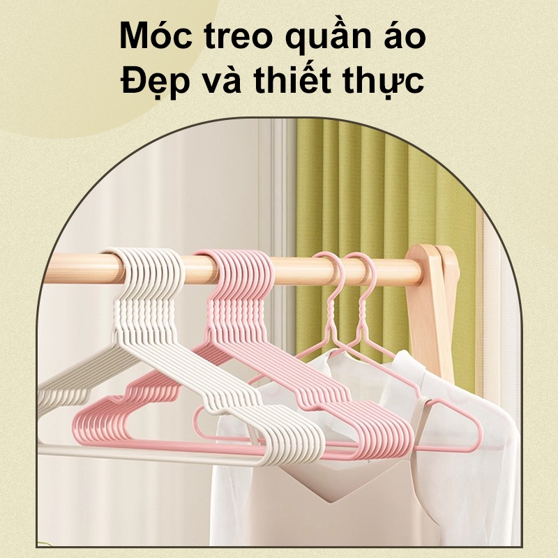 𝐎𝐥𝐢𝐟𝐞 Móc Treo Quần Áo Chống  Trượt Móc Phơi Quần Áo Cấu Trúc Dày Quai Phơi Quần Áo Tiện Lợ Nhiều Màu