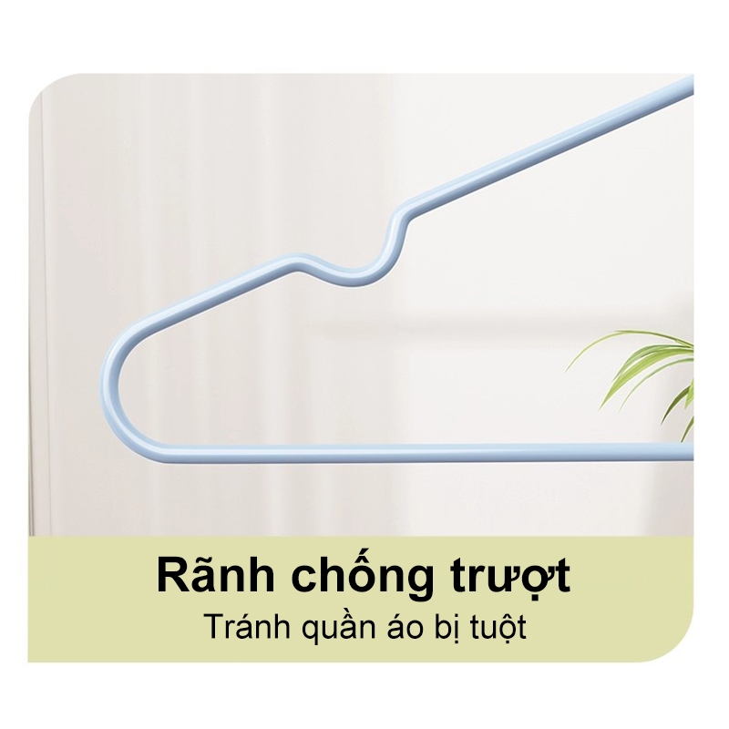 𝐎𝐥𝐢𝐟𝐞 Móc Treo Quần Áo Chống  Trượt Móc Phơi Quần Áo Cấu Trúc Dày Quai Phơi Quần Áo Tiện Lợ Nhiều Màu