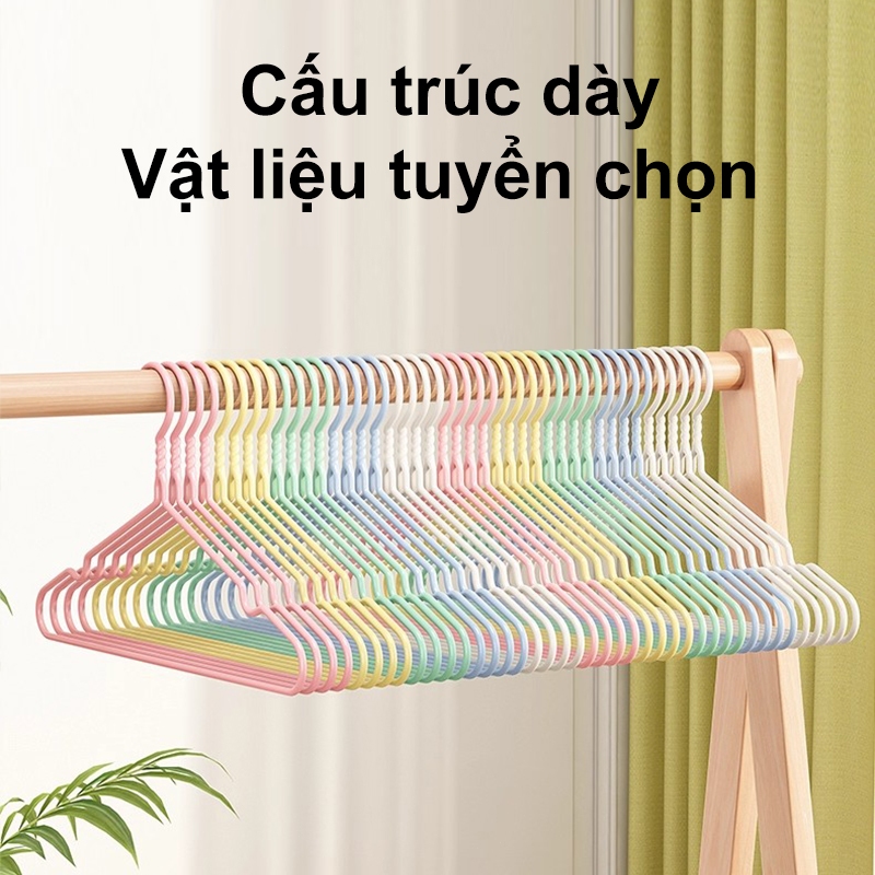 𝐎𝐥𝐢𝐟𝐞 Móc Treo Quần Áo Chống  Trượt Móc Phơi Quần Áo Cấu Trúc Dày Quai Phơi Quần Áo Tiện Lợ Nhiều Màu