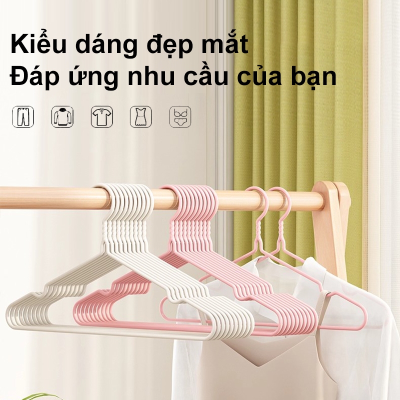 𝐎𝐥𝐢𝐟𝐞 Móc Treo Quần Áo Chống  Trượt Móc Phơi Quần Áo Cấu Trúc Dày Quai Phơi Quần Áo Tiện Lợ Nhiều Màu