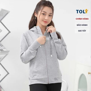 Áo Khoác Nữ TOLI KNM09 – Mũ Rộng Chống Nắng, Túi Trong Tiện, Vải Dày Cao Cấp, Có Bigsize