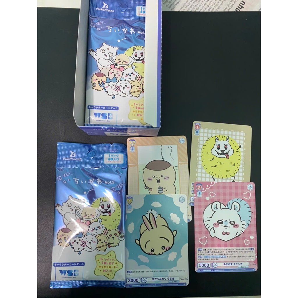 [Pykechu shop] Gói thẻ bài nhân phẩm Weiss Schwars Blau-Chiikawa vol.2 ...