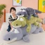 Gấu Bông Cá Sấu Xanh Siêu To Khổng Lồ -Siêu Bự Làm Bộ Quà Tặng Thú Nhồi Bông Thú Bông Toy Đồ Chơi