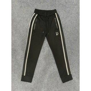 Quần Jogger 2 Viền Đì ô Và LeVEE Chất Nỉ Dày Dặn Thoáng Mát
